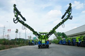 隧道先鋒！藍(lán)海LZ212A雙臂鑿巖臺(tái)車(chē)